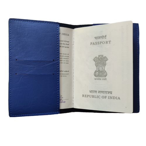 Royal Blue Women Passport Cover - The Crazy | Feel the Quality
