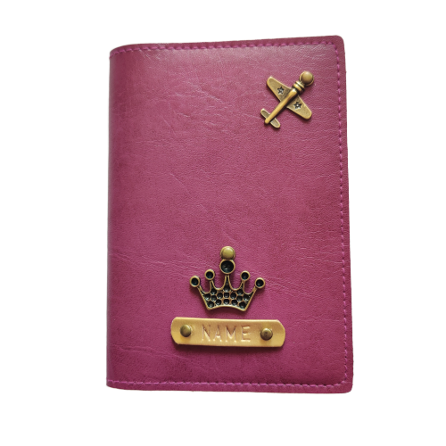 Banuce Womens Real Leather Summer Set Colorful Passport Cover 